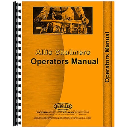 Operator's Manual Fits Allis Chalmers 160 Tractors